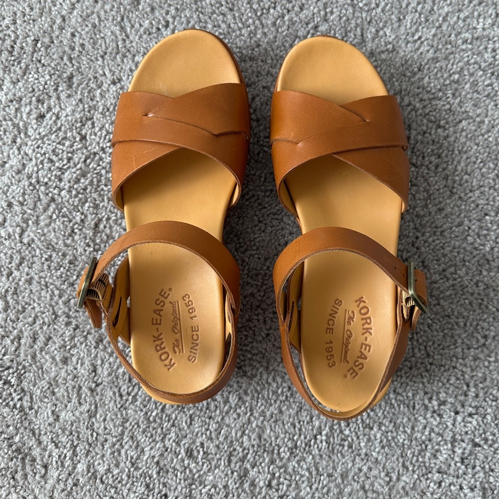 Women's Kork Ease Myrna 2.0 Rust Leather LIKE NEW